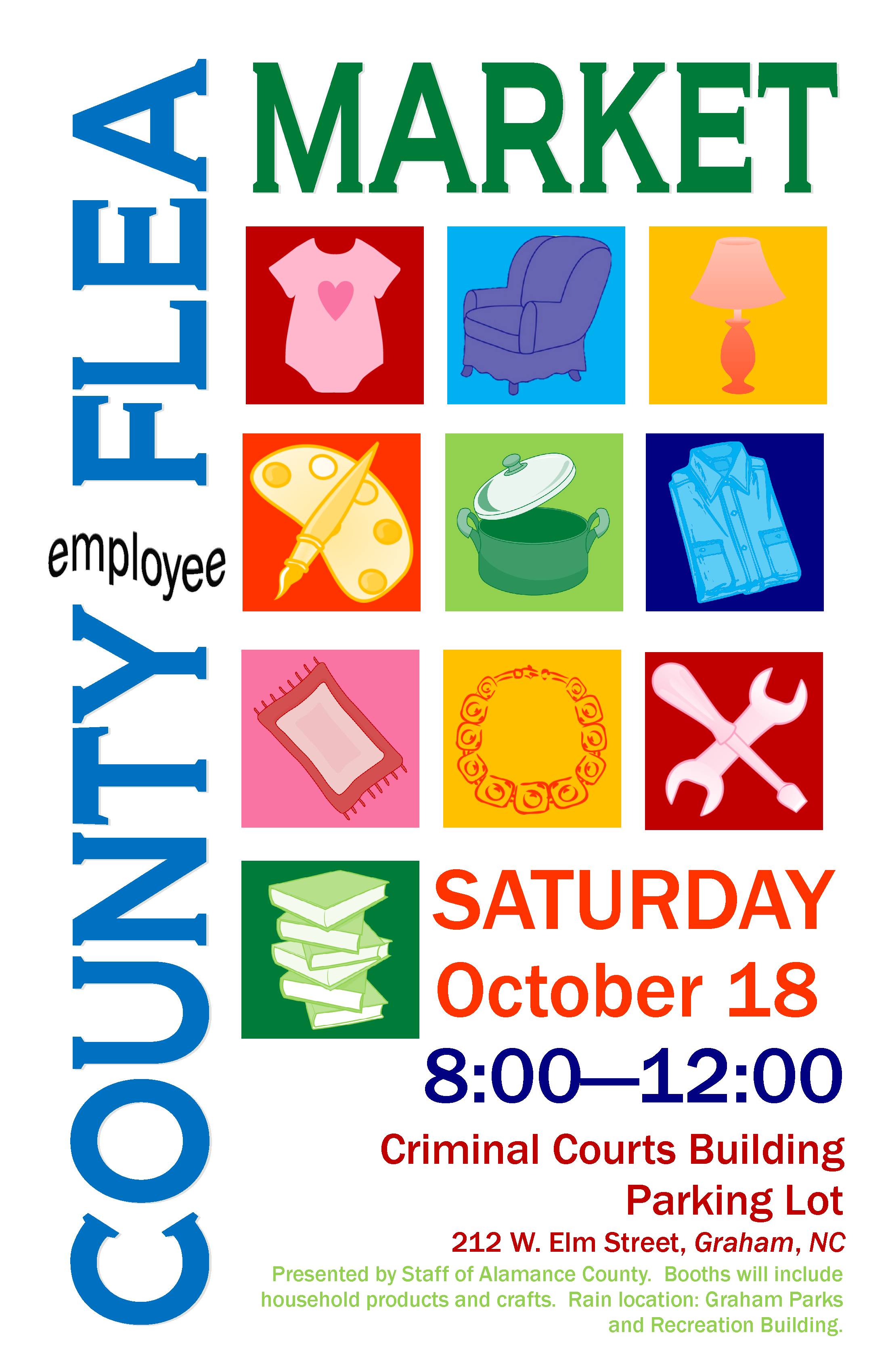County Employee Flea Market Flyer
