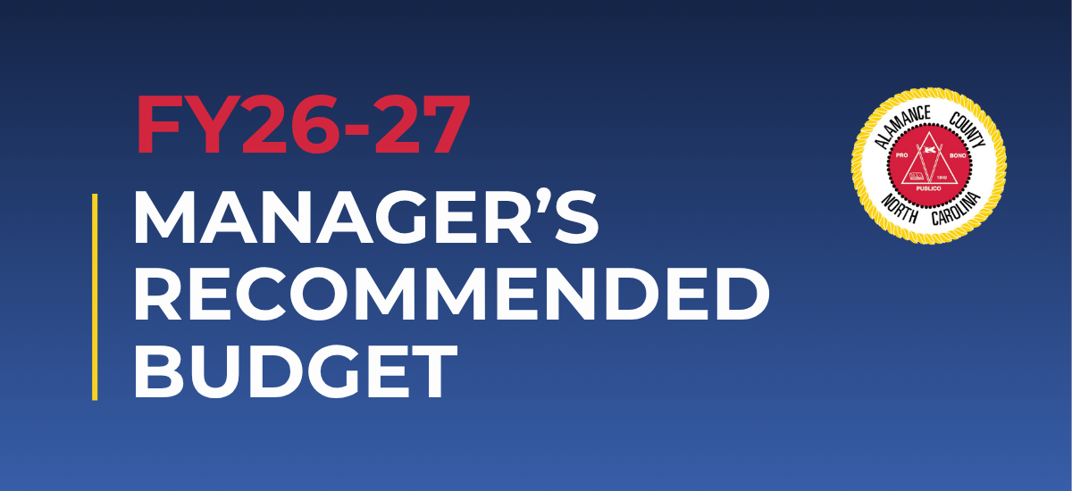 FY26-27 Managers Recommended Budget